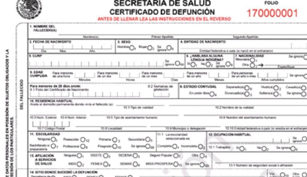 Gu A Completa Para Obtener Un Certificado De Defunci N En M Xico Pasos Y Requisitos Esenciales